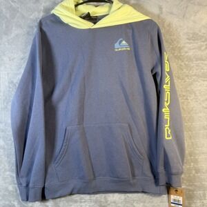 QuickSilver Yellow/Grey Hoodie Youth XL